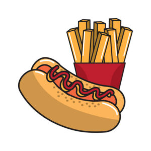 Hotdog & Fries